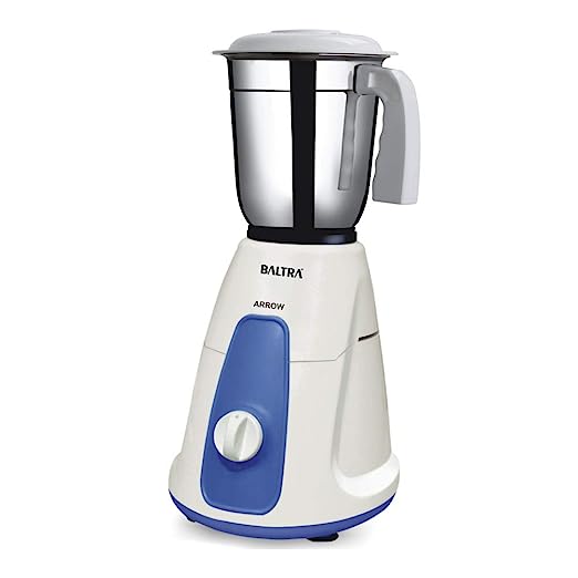 Baltra Arrow BMG-150 550-Watt Mixer Grinder3 Jars With ISI Mark (White/Blue) Baltra Arrow BMG-150 550-Watt Mixer Grinder3 Jars With ISI Mark (White/Blue)